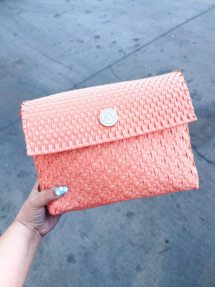 SLIM CLUTCH – Salmon | El Cholo's Kid for wholesale by El Cholo's Kid