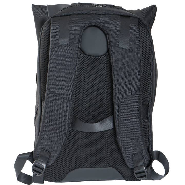 Black Jack Abrahams The Dayton 18-In 1690D Nylon Laptop Backpack for wholesale on Faire5