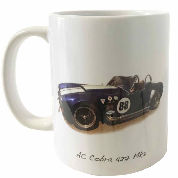 AC Cobra 427 Mk3 - 11oz Printed Ceramic Mug for wholesale by Witherden's Workshop