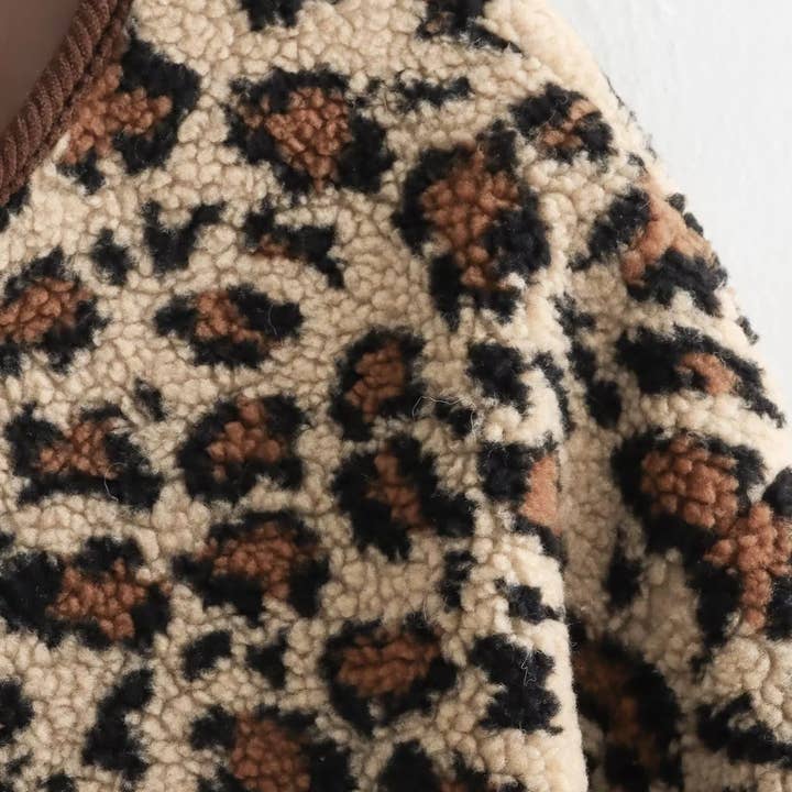 Marayn – wholesale Jacket – Women's – Leopard Print Casual Loose Long Sleeve Jacket Women14