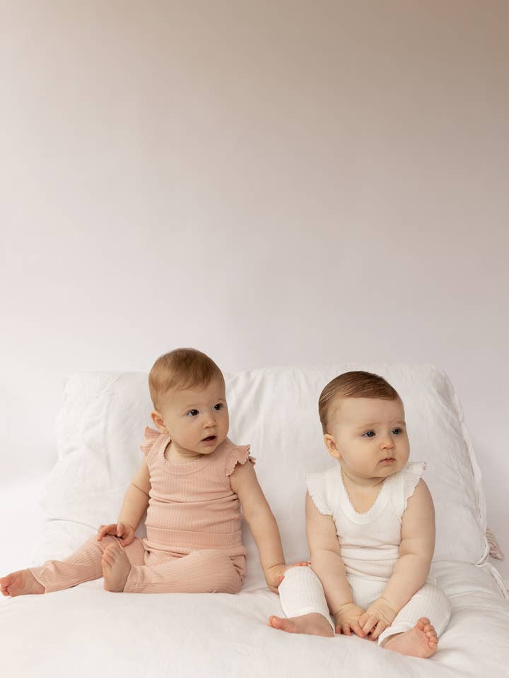 Frill Basic Singlet Bodysuit for wholesale by RAI & CO