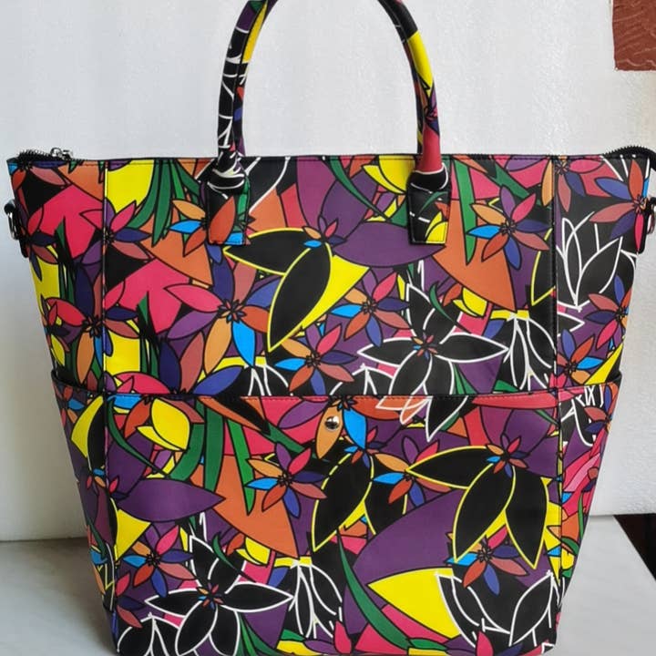 AMMA JO - Wholesale Tote Bag - Women's - La Fleur Tote Satchel1