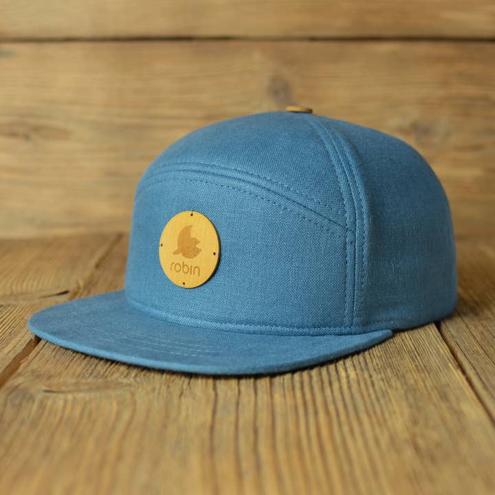 FREIBERG in lino - Blu ghiacciaio per la vendita all'ingrosso da parte di Robin