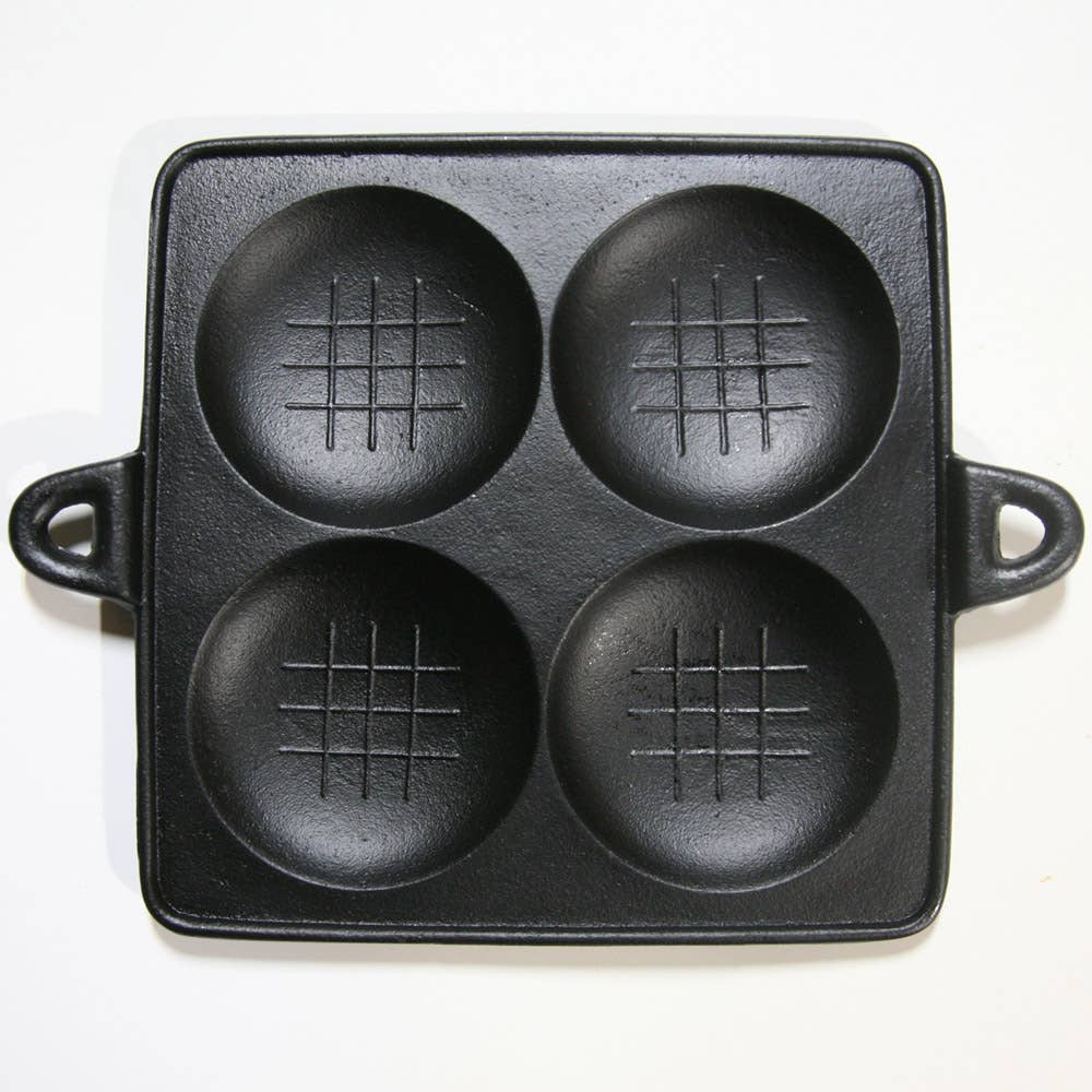 REALJAPANPROJECT - Wholesale Cast Iron Skillet - Rikucho Ogasawara Nambu Cast Iron Onigiri Pan Japan3
