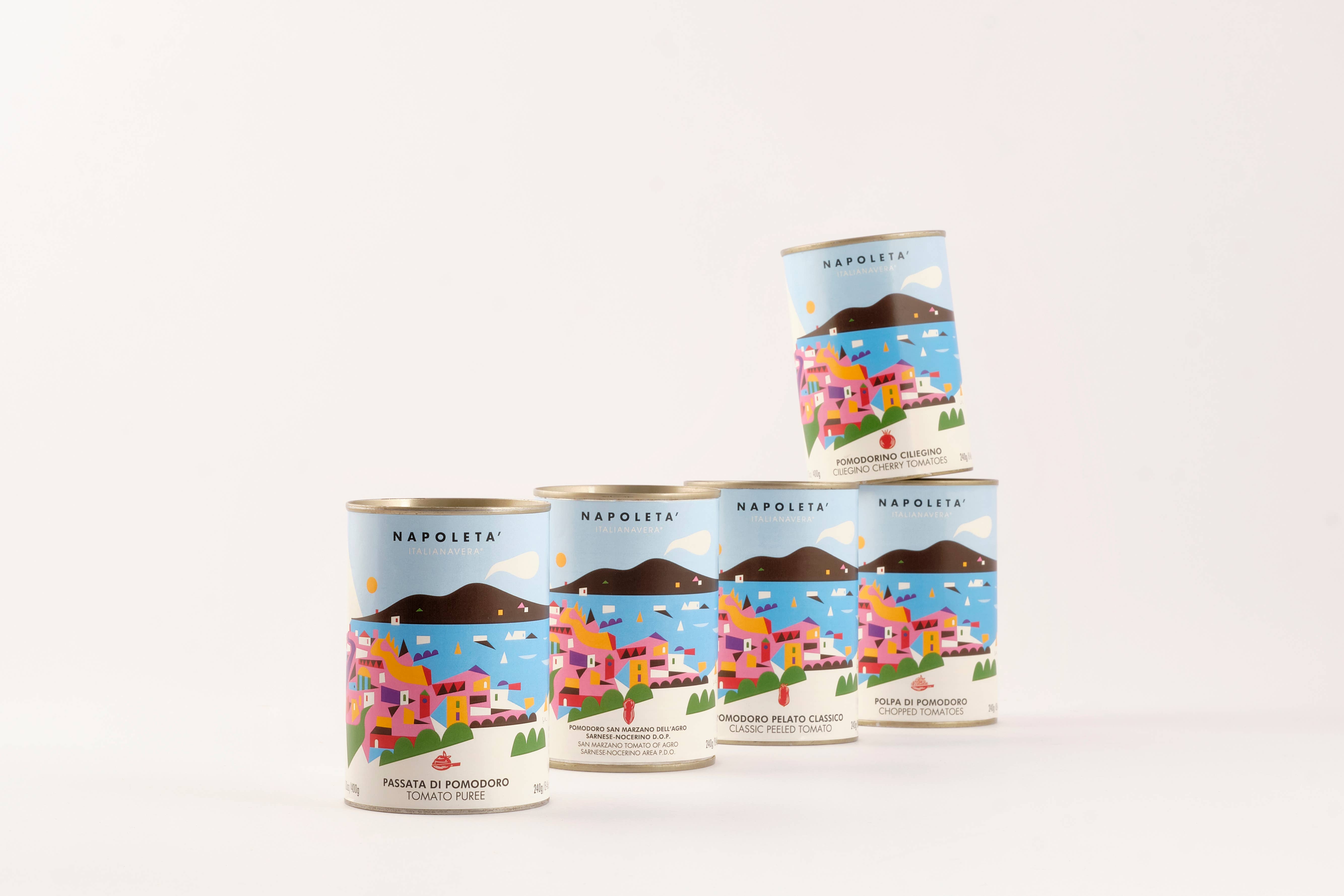 ITALIANA VERA S.R.L. - Wholesale Pasta Sauce - NAPOLETA' - SAN MARZANO DOP PEELED TOMATO 400g1