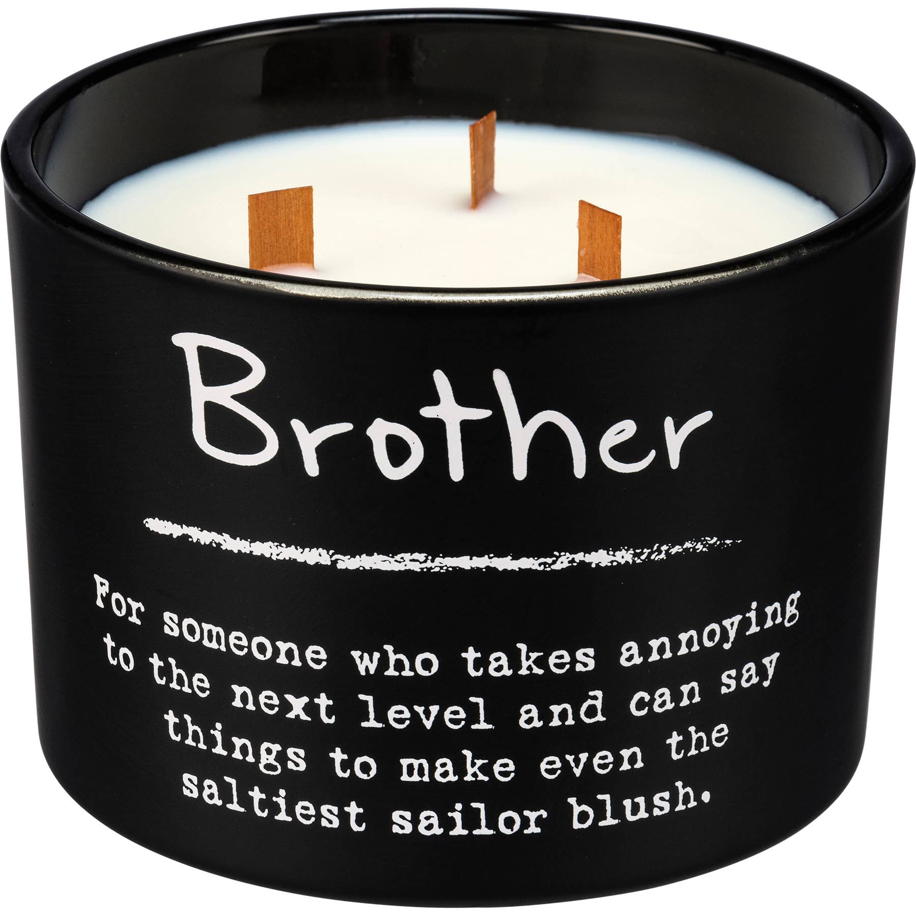 Primitives by Kathy - Wholesale Jar/Filled Candle - Brother Poetry Candle0
