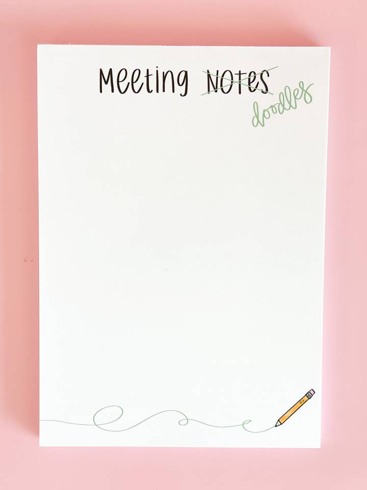 Notizblock für Meeting-Doodles für den Großhandel von Thirteenwinks