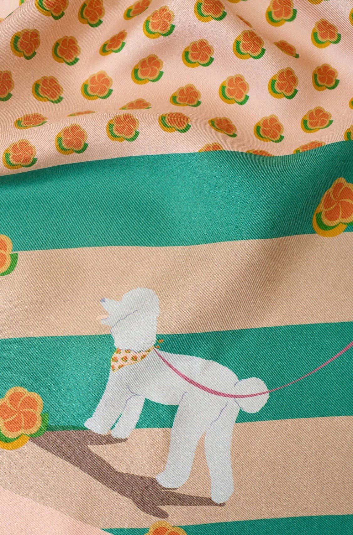 orange „Pandita hunden“ Silke Bandana - Orange for engroshandel på Faire3