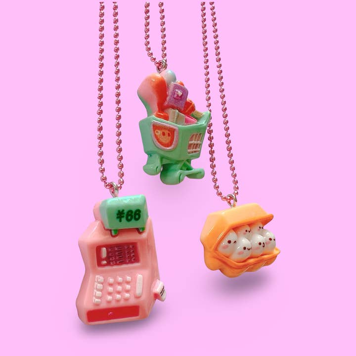 Pop Cutie Accessories & Gifts - Europe - Wholesale Kids necklace – Kids - Kawaii Supermarket Handmade Necklace – Stocking Stuffer Gift13