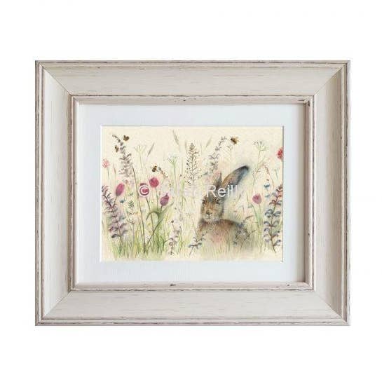 Lámina enmarcada de tamaño mediano Spring is Hare para venta al por mayor de Love Country
