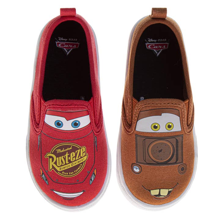 Disney Cars Boys Slip-On Sneakers (Toddler/Little Kids) for wholesale by Josmo Shoes Inc