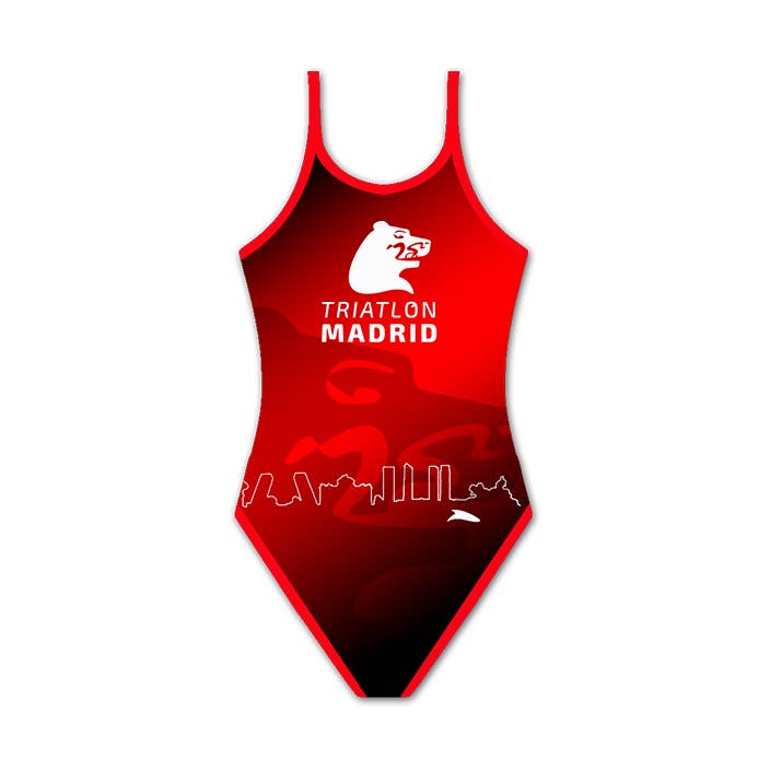 Squali - Wholesale One Piece Swimsuit - Women's - Madrid Triathlon Thin Strip Swimsuit