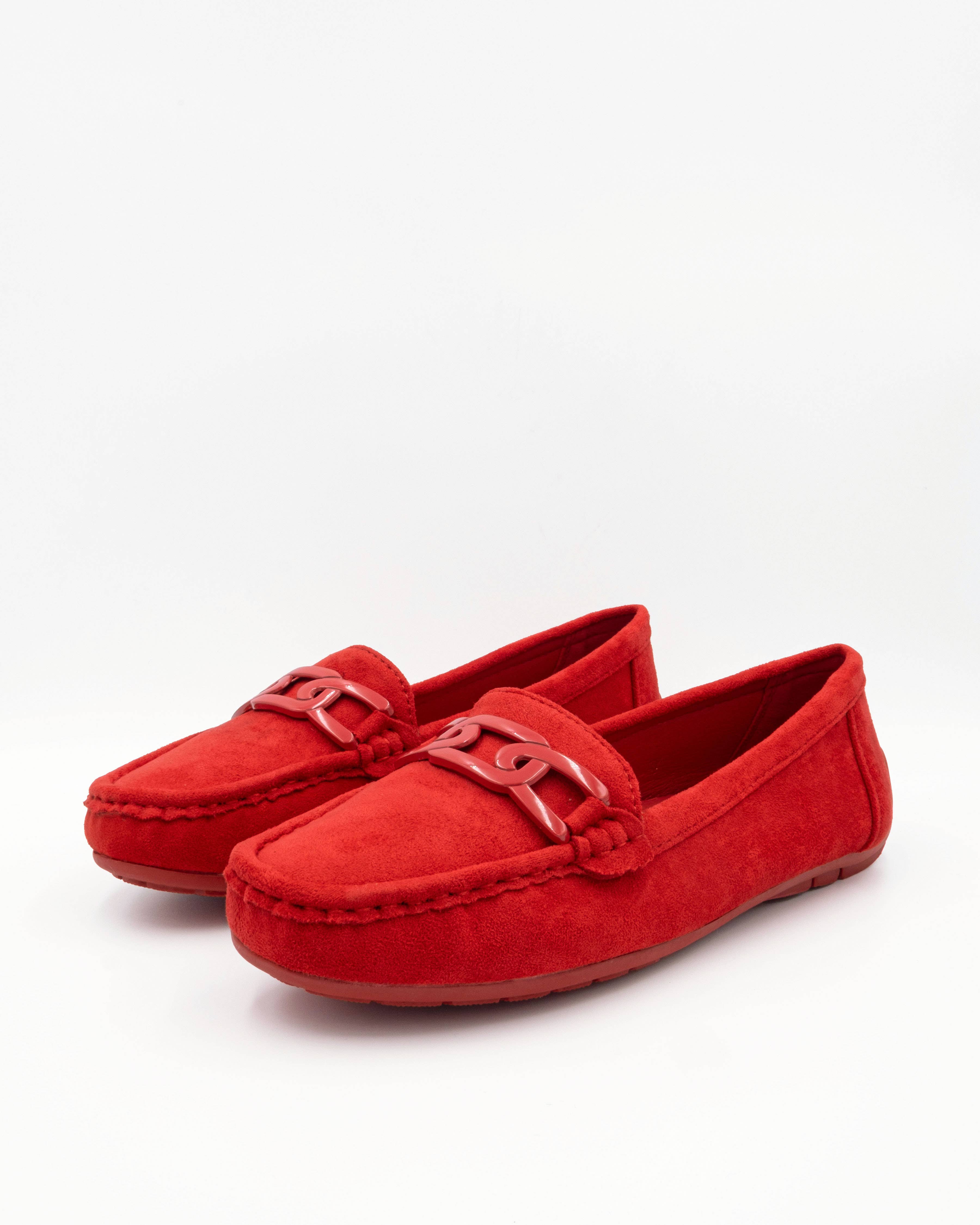 CEREZA - Vente Mocassins – femme - Mocassins à chaîne décorative15