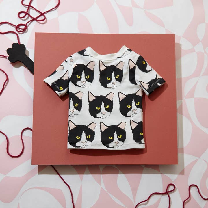 Baby Cats of California - Wholesale Screen Printed T-Shirt - Kids - Kids Stray Cat Social Club T-Shirt