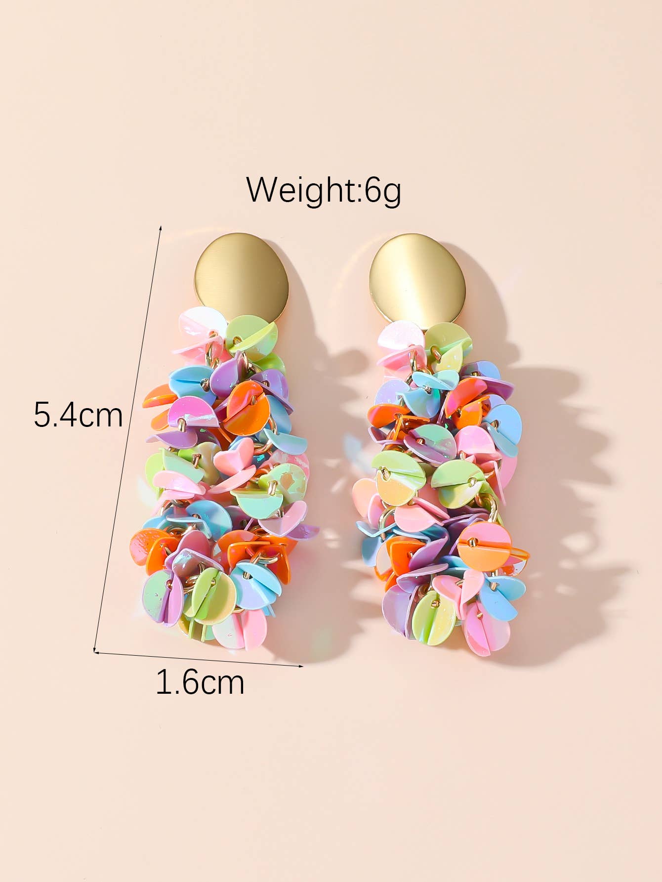 Blossom bijoux - Wholesale Dangle Earrings - Clou earrings 24PEBOL0308