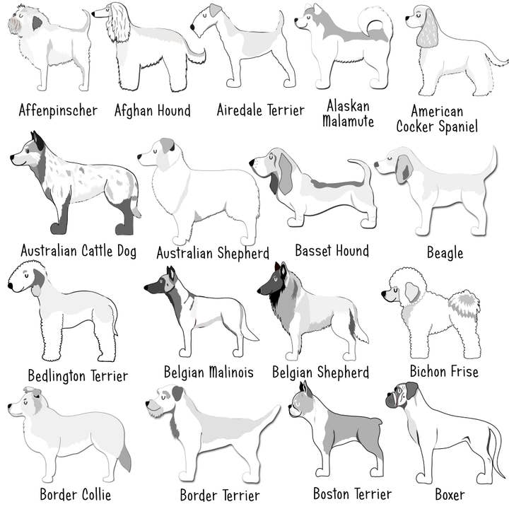 Hoobynoo – Ornamento por atacado – Decoração de Natal de Cachorro em Madeira2