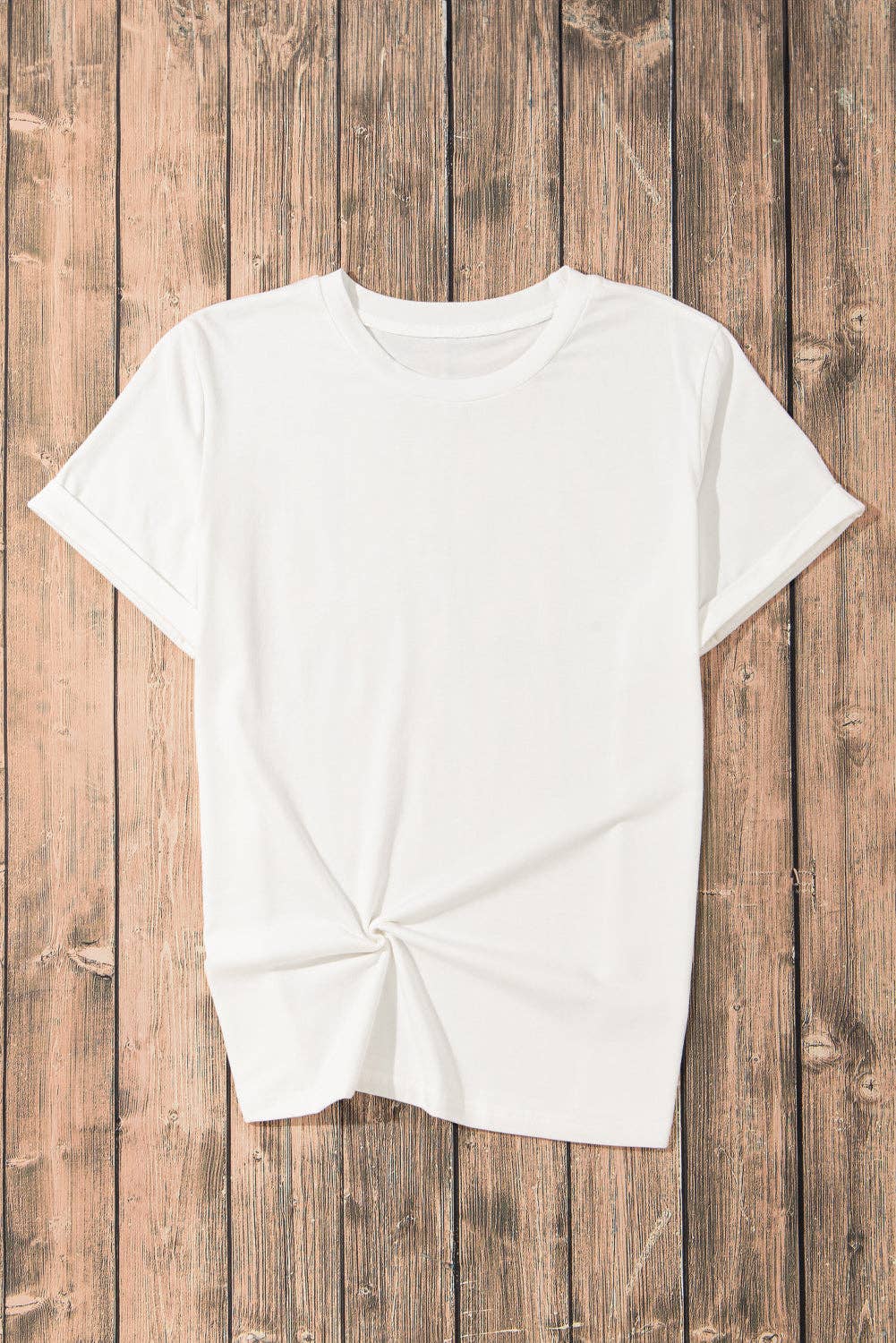 PRETTY BASH - Wholesale T-Shirt - Women's - Solid Short Sleeve Crew Neck Tee10