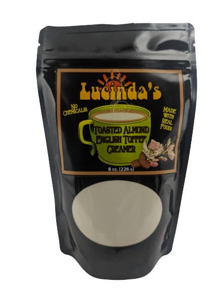 Lucinda's Toasted Almond English Toffee for wholesale by Great Life By Lucinda