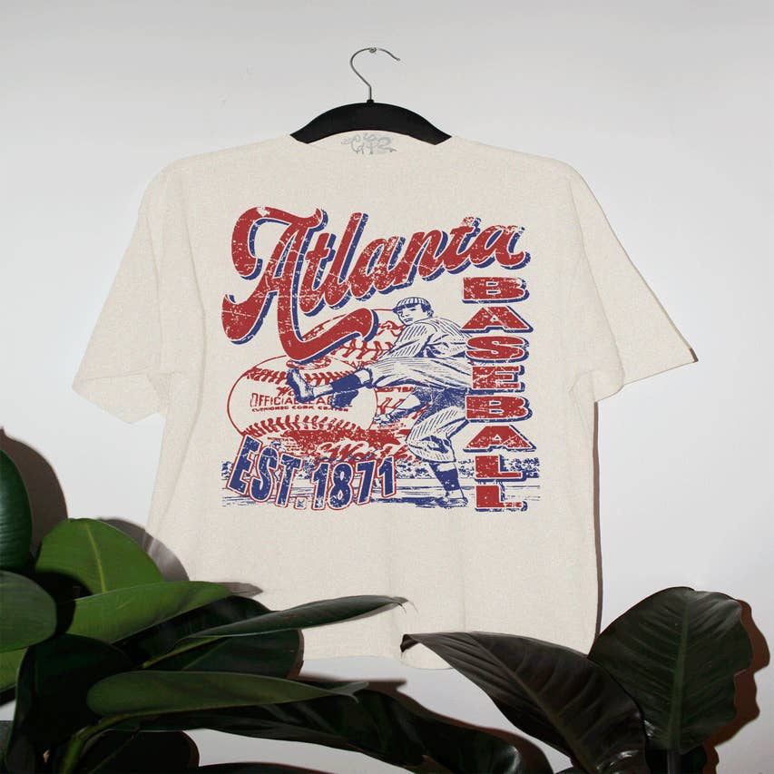 Vintage Atlanta Baseball ATL Brave Retro Gift Sweatshirt