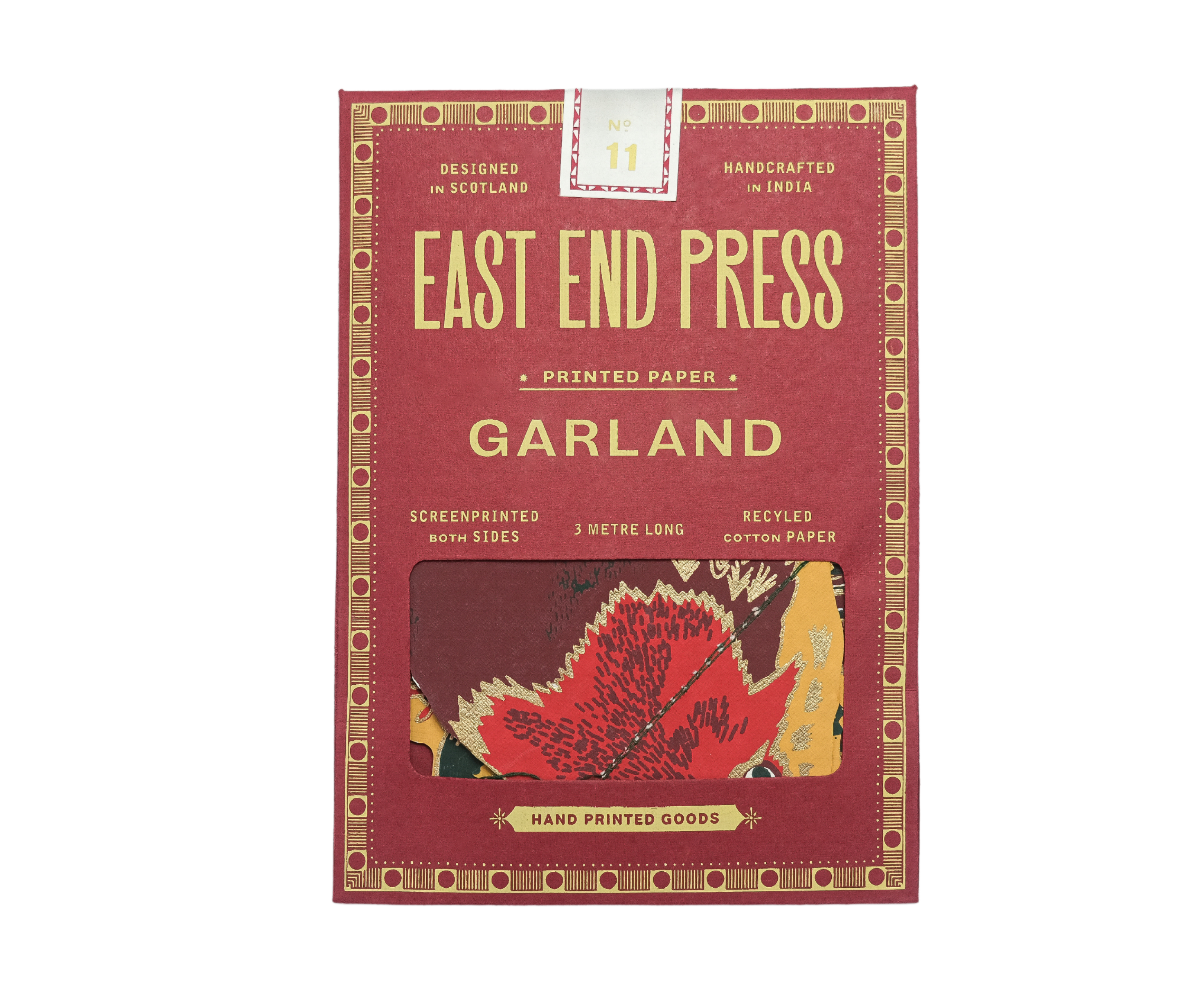 East End Press - Wholesale Bunting/Garland - UK/EU: Hedgerow Sewn Garland16