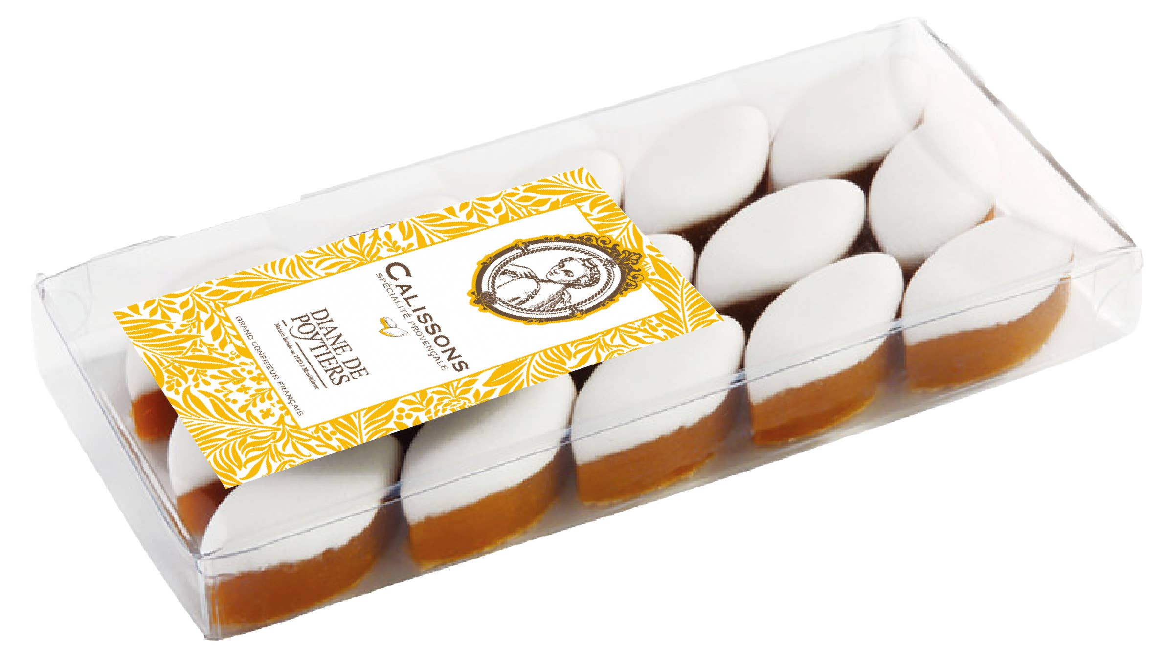 Nougat Diane De Poytiers - Wholesale Cookie - 15 Minis Calissons 90g Case
