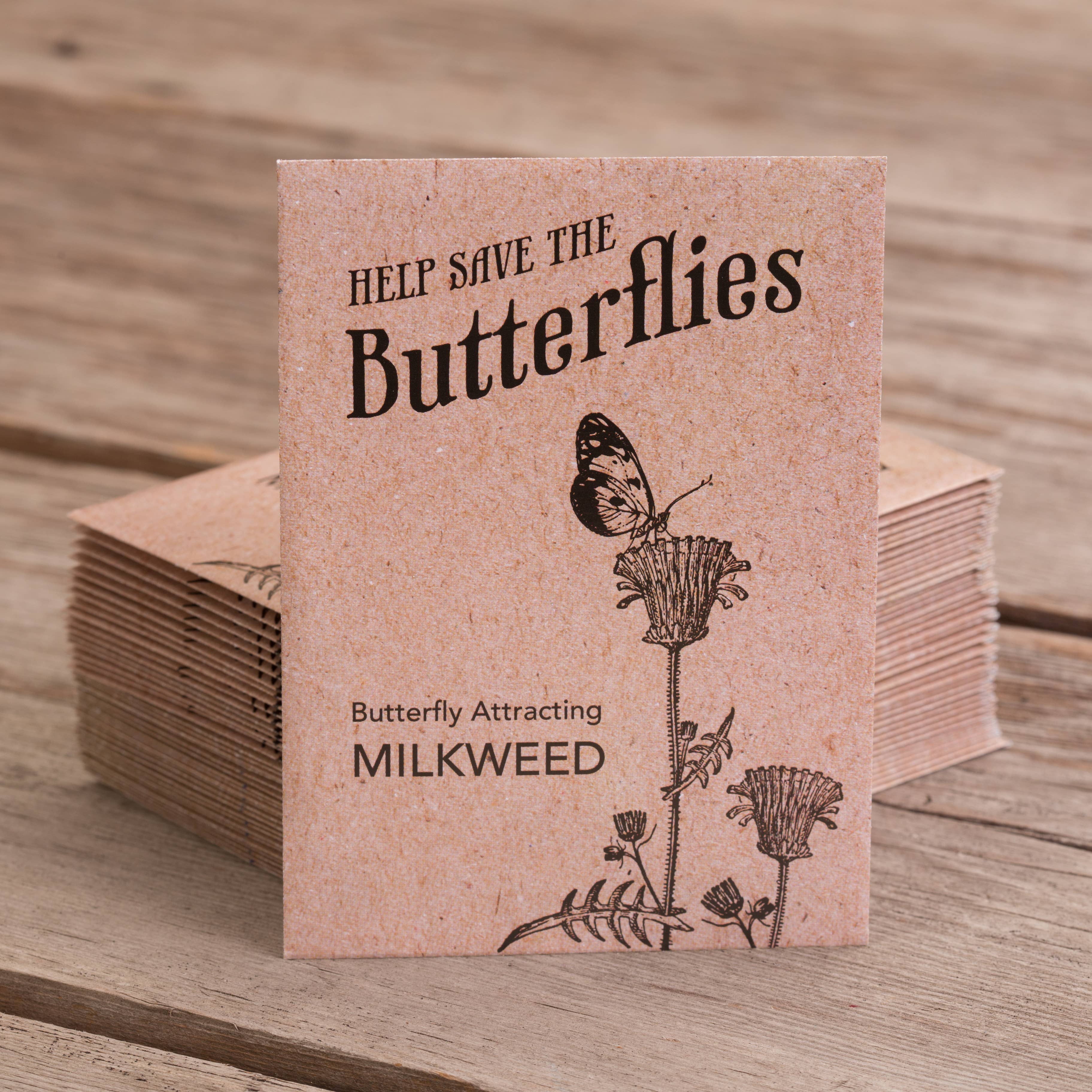 Bentley Seed Co. - Wholesale Plant Seeds - Help Save the Butterflies - Milkweed Mix Seed Packets3