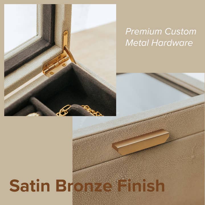 Case Elegance - Wholesale Jewelry Box/Organizer - Sasha Small Jewelry Box