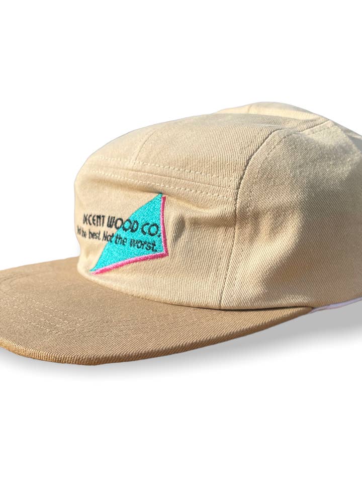 Decent Wood Co. Five Panel Hat for wholesale by The Shop Forestry & Supply