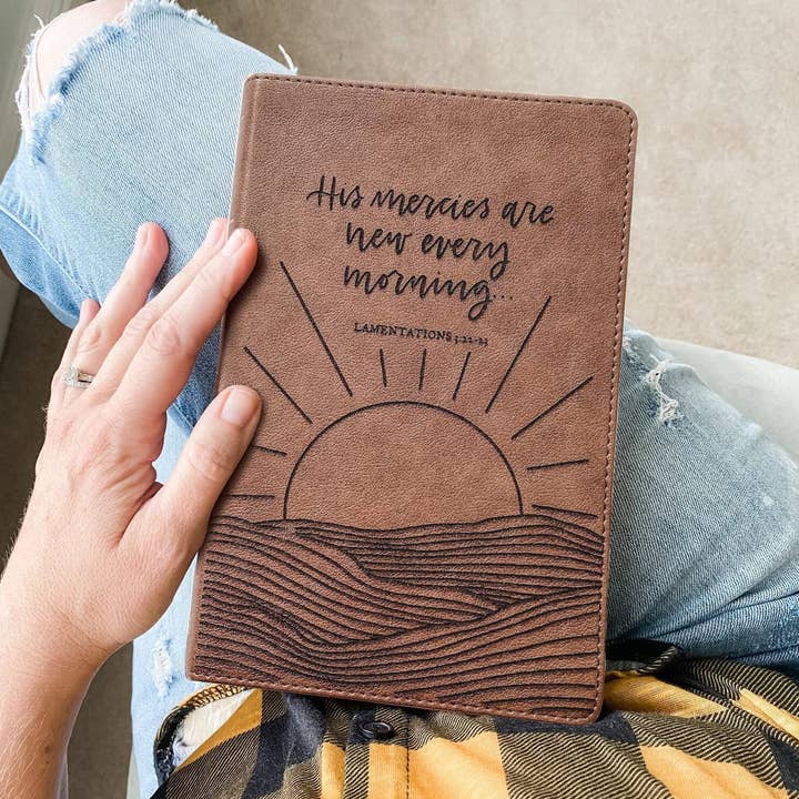 KJV Large Print Bible - His Mercies are New Every Morning for wholesale by Joy Creative Bibles