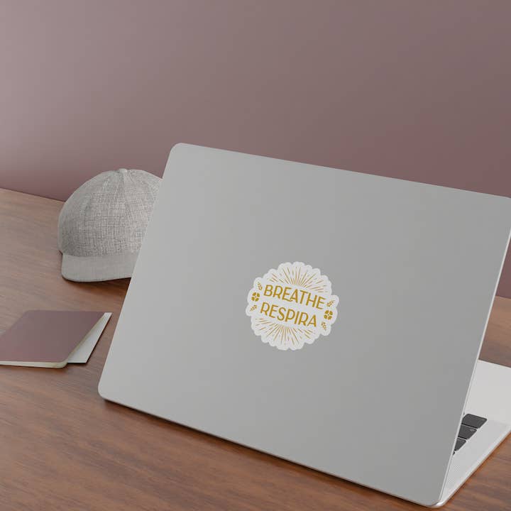 Recetas PSD, LLC - Wholesale Sticker - Breathe~Respira Eco-Safe Sticker1