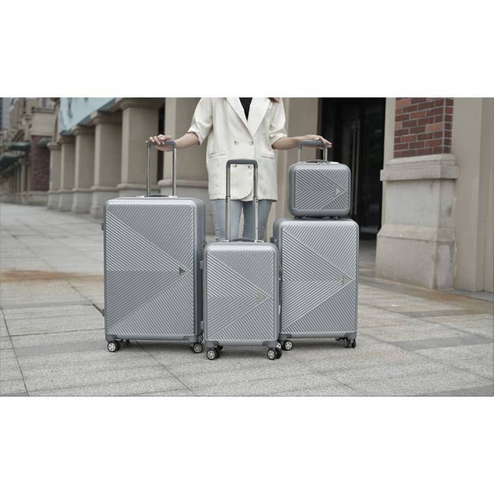 MKF Collection – wholesale Luggage – MKF Collection Felicity Luggage Set by Mia K- 4-piece set4