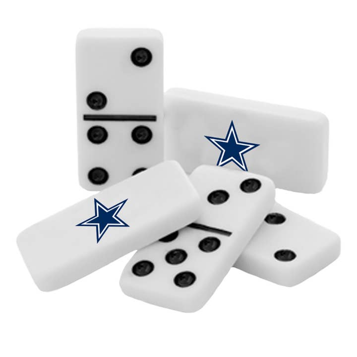 Masterpieces Puzzles - Wholesale Dominoes - Dallas Cowboys Dominoes1