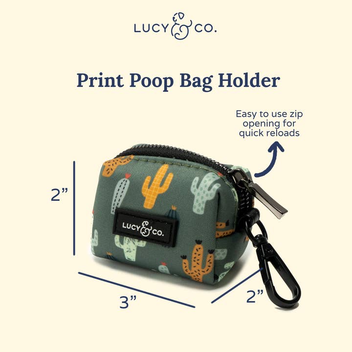 Lucy & Co. – wholesale Pet poo bag dispenser – Looking Sharp Poop Bag Holder2