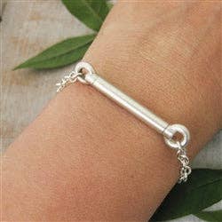 Luxe Design Jewellery - Wholesale Charm/Dangle Bracelet - Cylinder Urn Bracelet for Cremation Ashes1