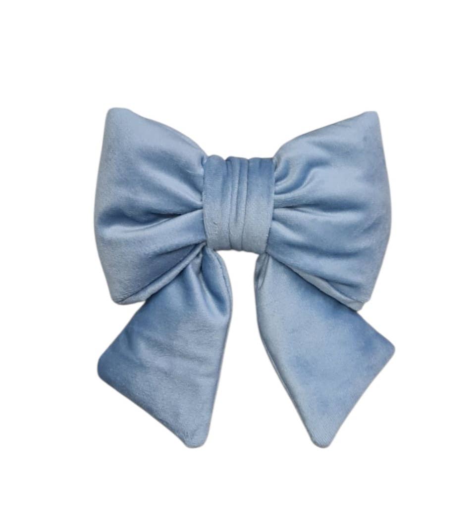 Lunaria Lab - Vendita all'ingrosso Decorazione natalizia - Fiocco Natalizio imbottito in Velluto, 14x15cm6