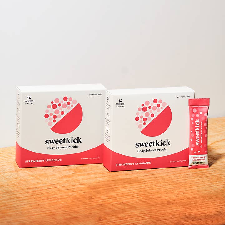 Body Balance Powder- Strawberry Lemonade for wholesale by Sweetkick