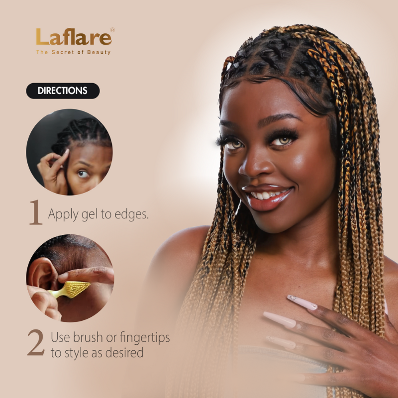 Laflare - Wholesale Hair Styling Gel/Mousse - EDGE BOND GEL HAIR STYLING7