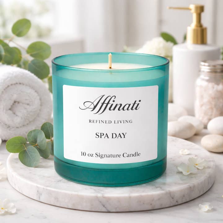 Affinati - Wholesale Jar/Filled Candle - Spa Day Signature Candle1
