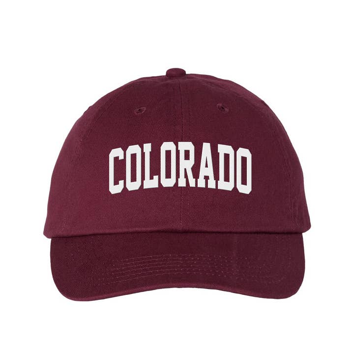 Lucky Luna Apparel - Wholesale Baseball Cap - Unisex - Block Colorado Embroidered Dad Hat5