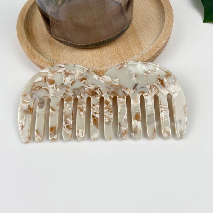 TheDivaSoap - Wholesale Hair Brush/Comb - M-shaped wide-tooth hair comb