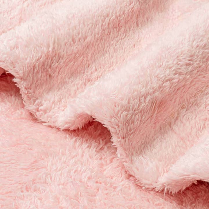 home mart goods - Wholesale Throw Blanket - 50"x60" Light Pink Sherpa Soft Warm Cozy Bed Throw Blanket3