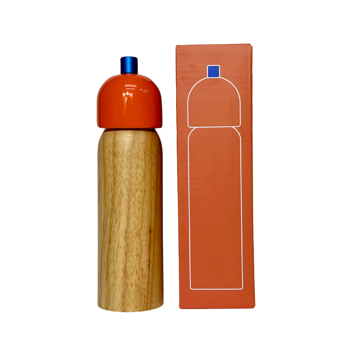MÆGEN - Wholesale Salt & Pepper Shaker Set - Salt & Pepper Grinder - Orange & Blue5