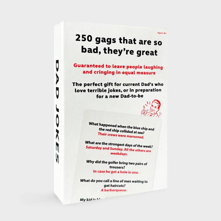 Pikkii USA - Wholesale Card Game - Dad Jokes Playing Cards | Funny Dad Gift Deck5