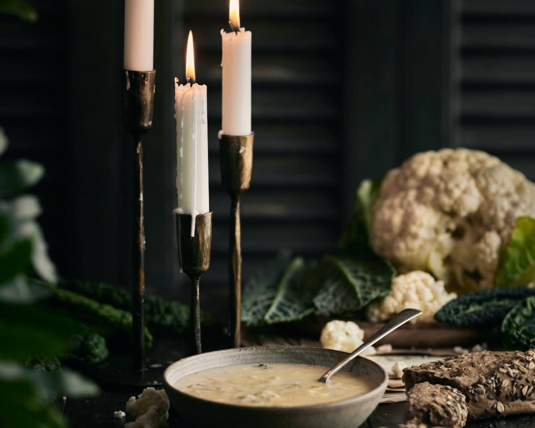 What a Host Home – Engroshandel Lyseholder – Margo Iron Rustikt Lysestagesæt5