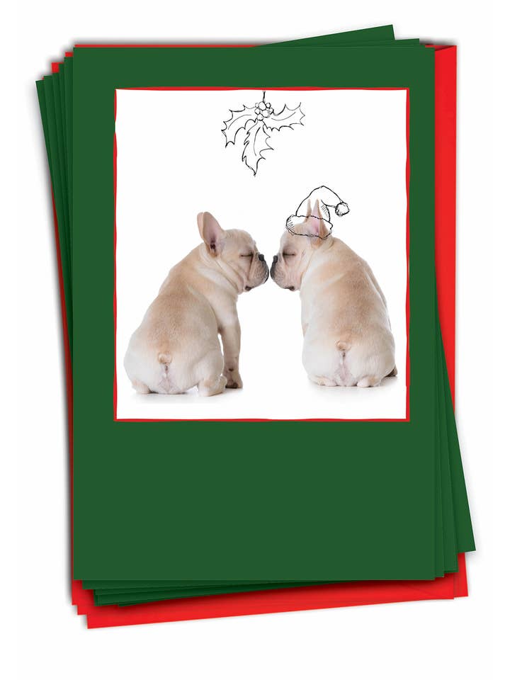 Scatola da 12 biglietti natalizi - Holiday Dogs & Doodles per la vendita all'ingrosso da parte di NobleWorks