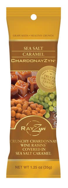 The Wine RayZyn Co. - Wholesale Dried/Dehydrated Fruit - Gourmet & Premium Sea Salt Caramel Chardonnay Wine Raisins®2