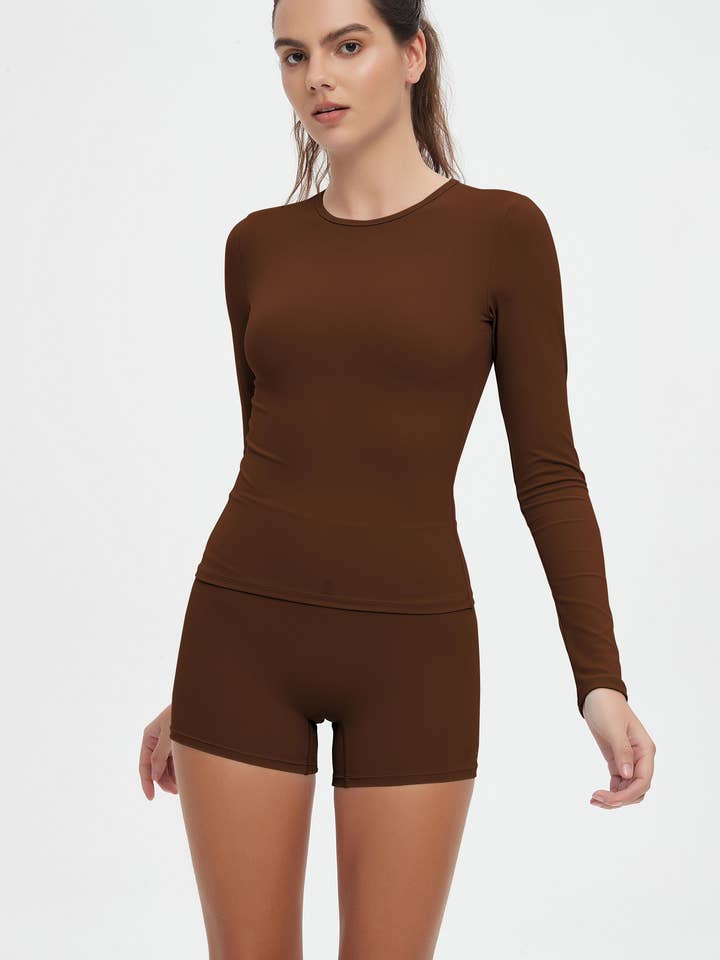 Mantra Active - Wholesale Athletic Shorts - Women's - Nikki SoftBalance™ High-Waisted Active Shorts27