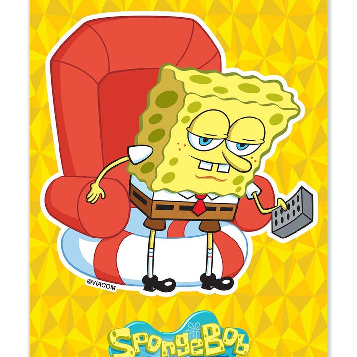 Ight Imma Head Out - SpongeBob SquarePants Sticker for wholesale by Zen Monkey Studios