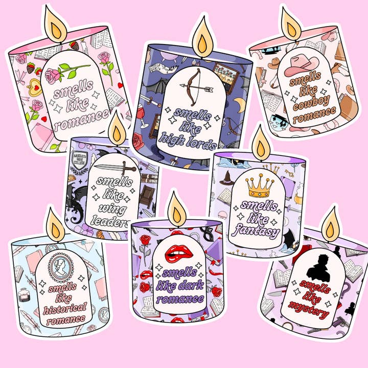 Market by Mari - Wholesale Sticker - Smells like Trope Candle Sticker7