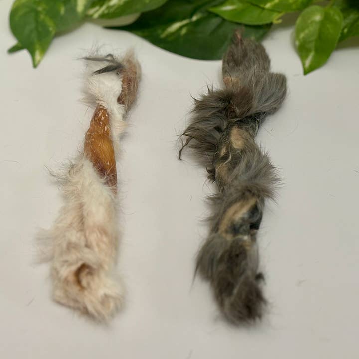 Stor pose med kaninvridninger for engroshandel hos Rocky&Stella’s Treats